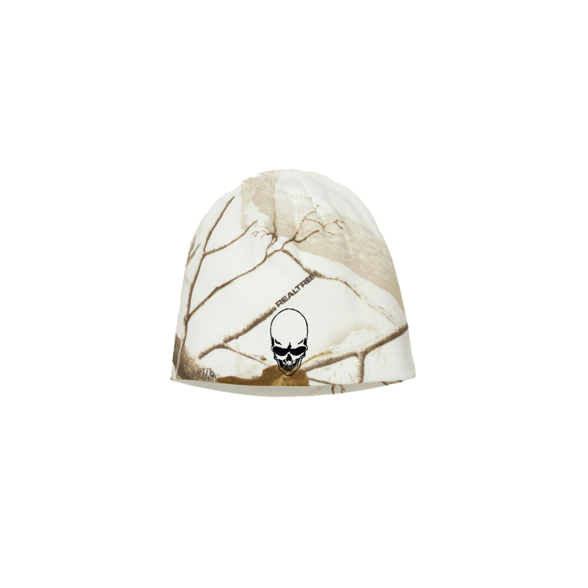 WHITE CAMO BEANIE