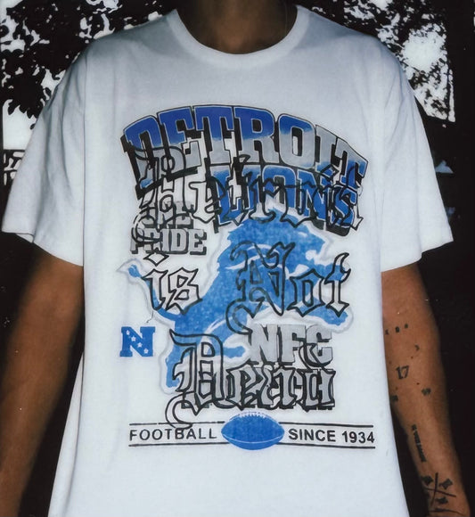 LIONS SHORT SLEEVE TEE